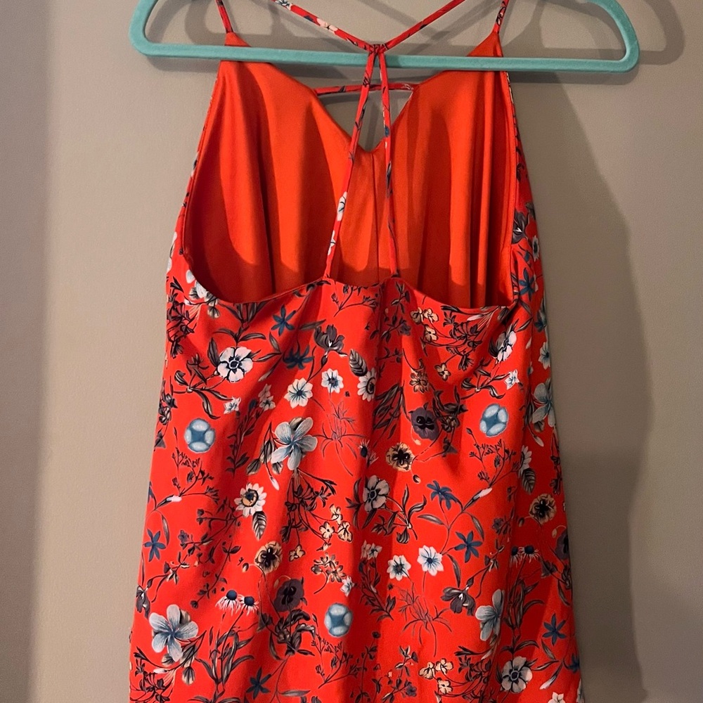 Orange Cut Out 🌼 Camisole Relaxed Top - Picture 4 of 6